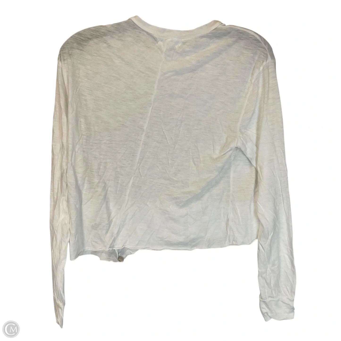 Top Long Sleeve Basic By Bella Dahl In White, Size: Xs