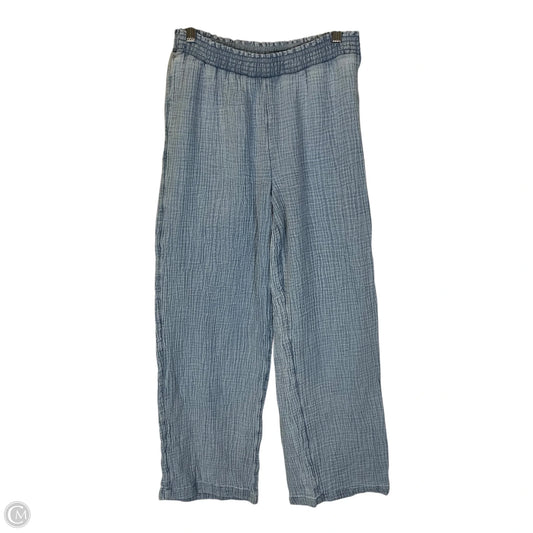 Pants Linen By Beachlunchlounge In Blue, Size: S