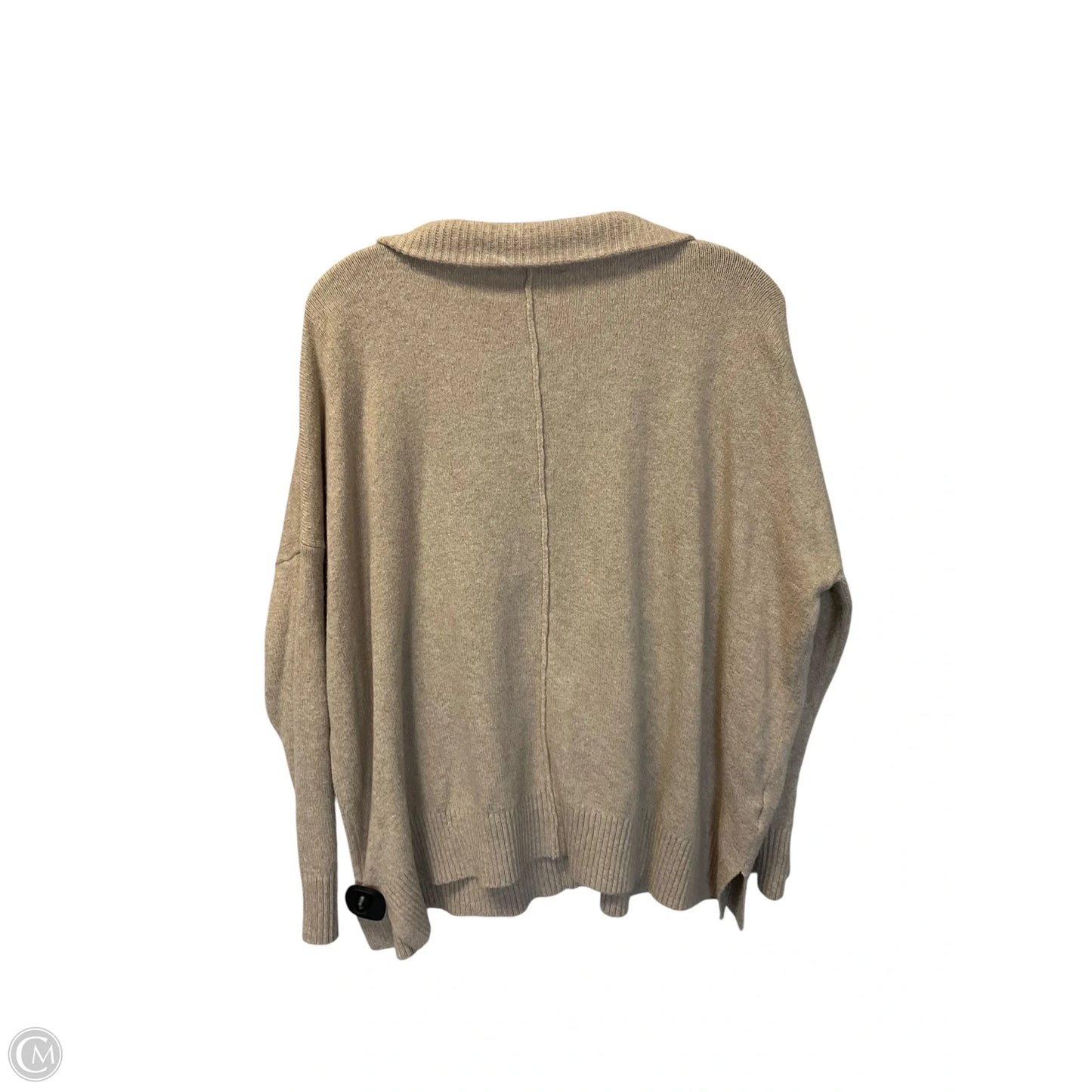 Sweatshirt Crewneck By Loft In Tan, Size: S