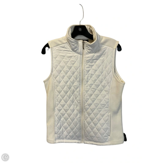 Vest Faux Fur & Sherpa By For Cynthia In Cream, Size: M