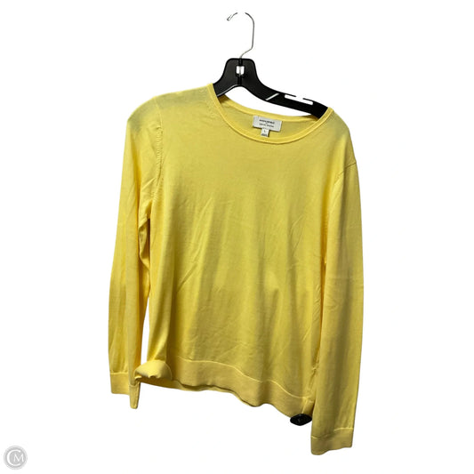 Sweater By Banana Republic In Yellow, Size: L