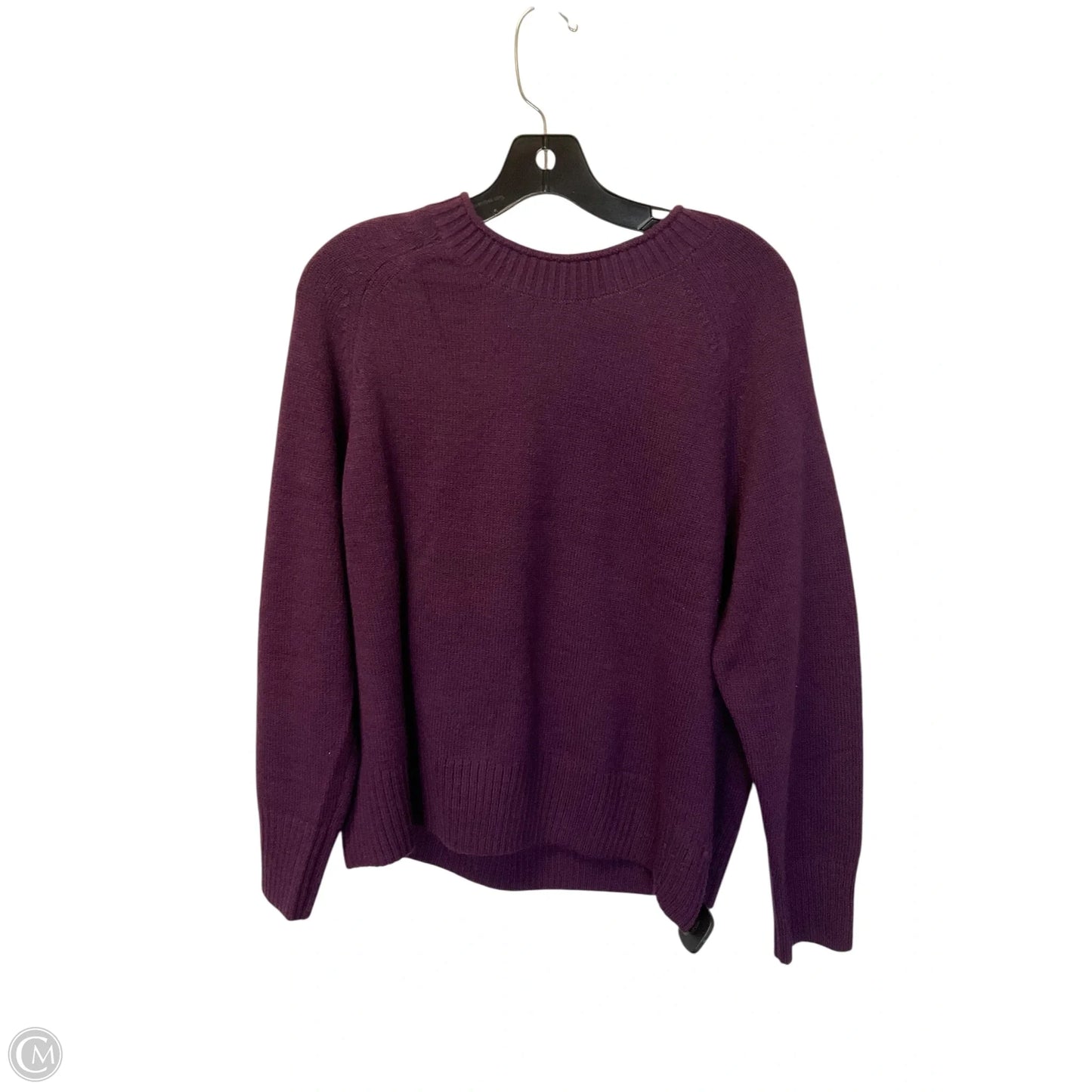 Sweater By Banana Republic In Purple, Size: L