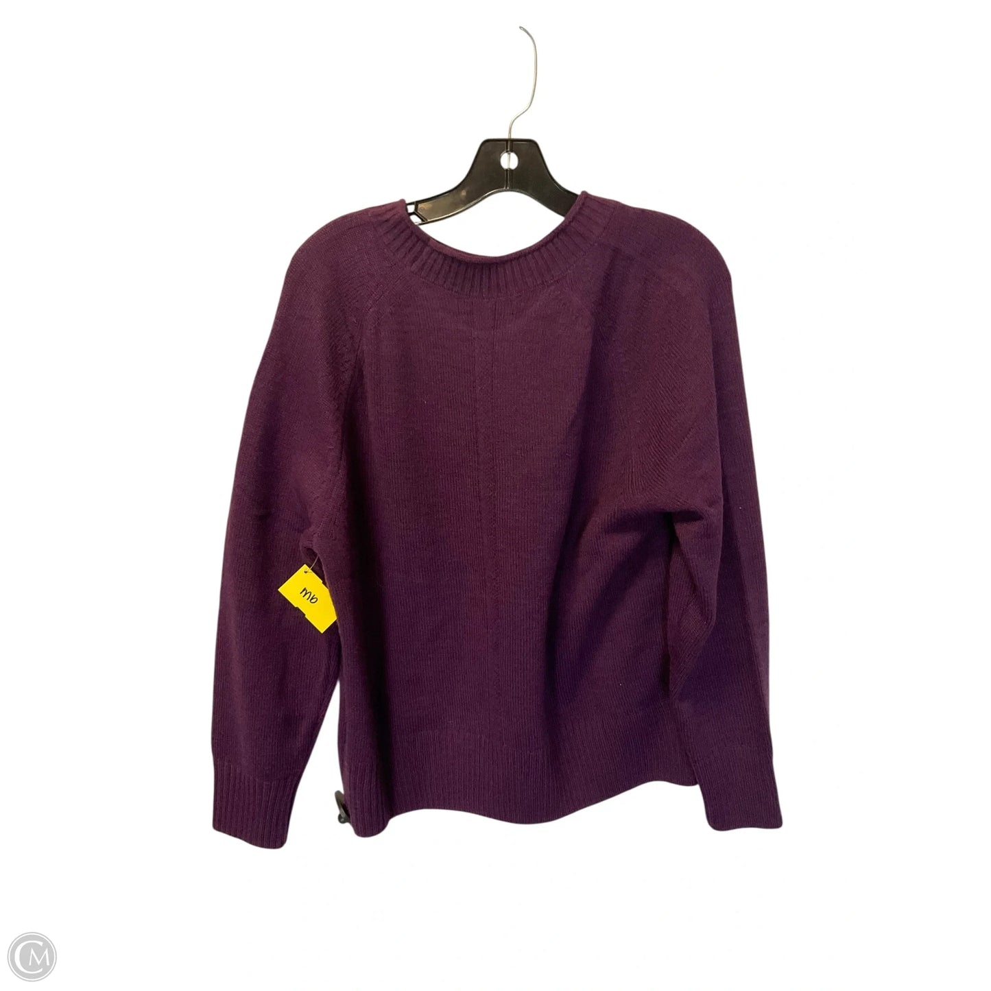 Sweater By Banana Republic In Purple, Size: L