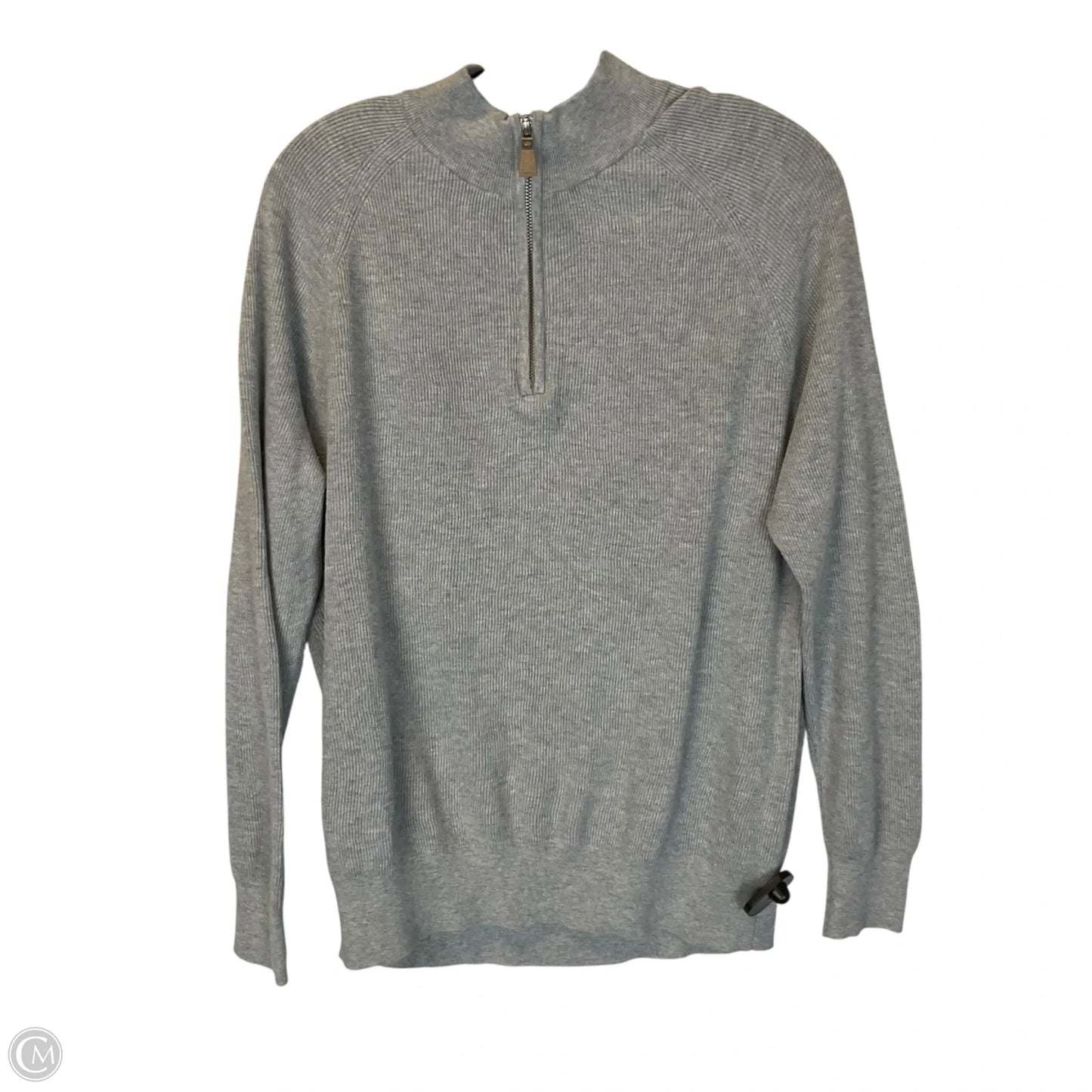 Sweatshirt Crewneck By Peter Millar In Grey, Size: L