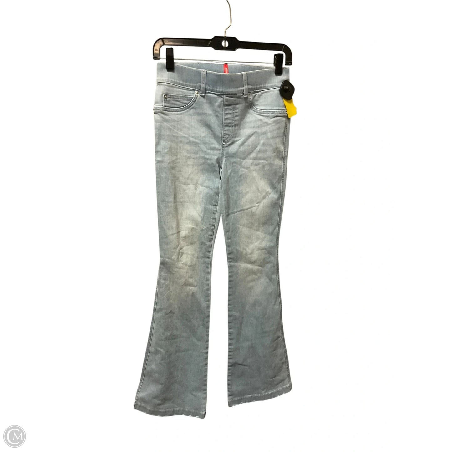 Jeans Boot Cut By Spanx In Blue Denim, Size: Xs