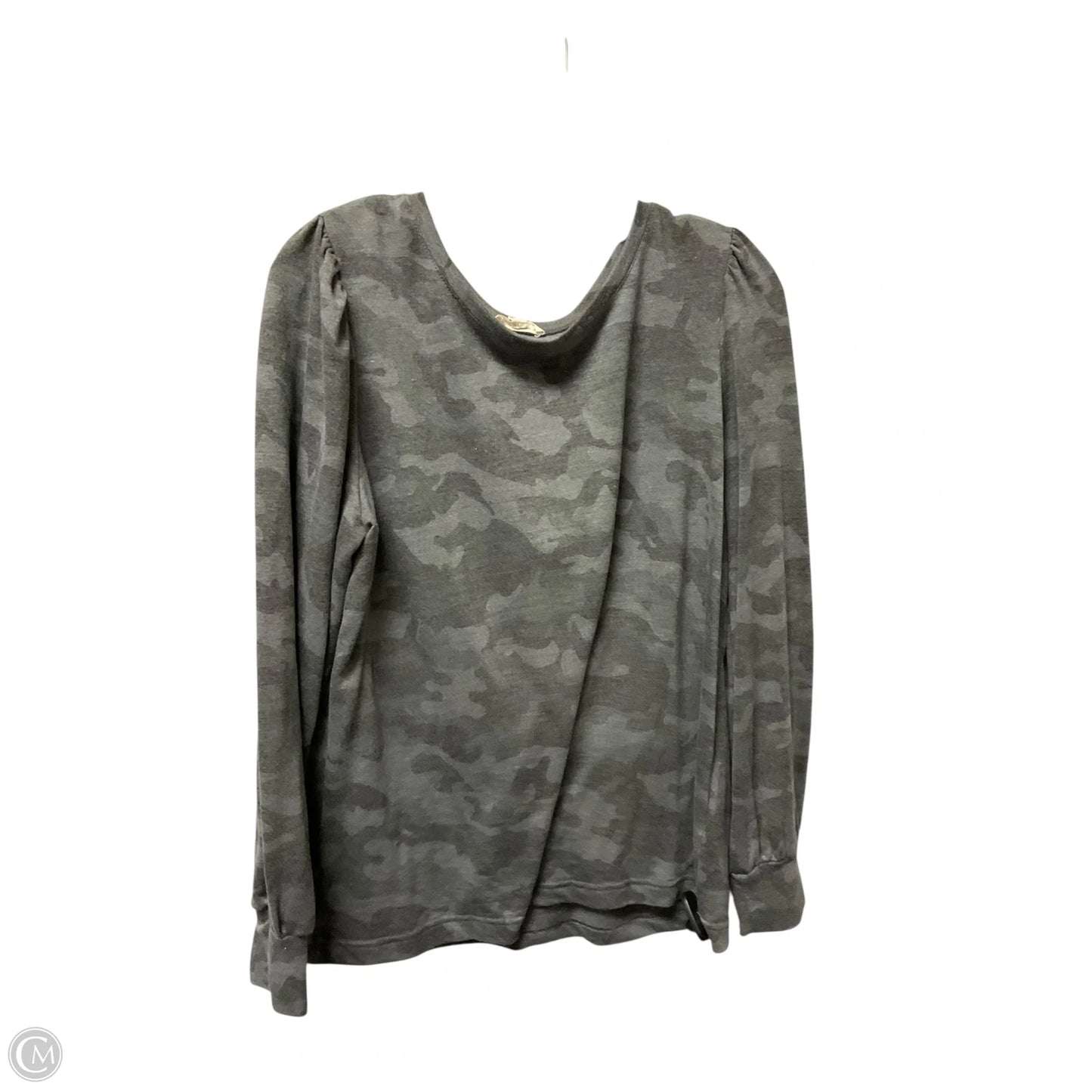 Top Long Sleeve Basic By Jane And Delancey In Grey, Size: L