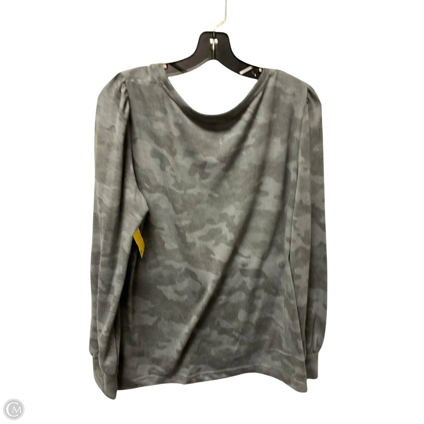 Top Long Sleeve Basic By Jane And Delancey In Grey, Size: L