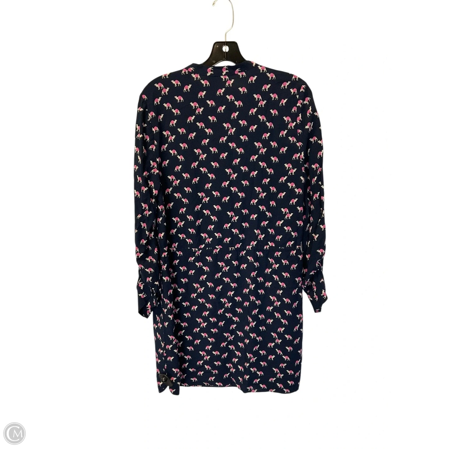 Dress Casual Short By Crown And Ivy In Blue & Pink, Size: L