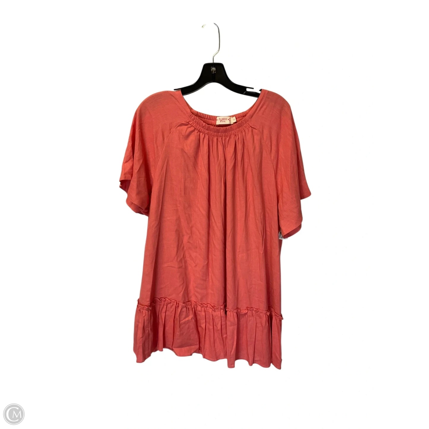 Dress Casual Short By Almost Pink In Pink, Size: L