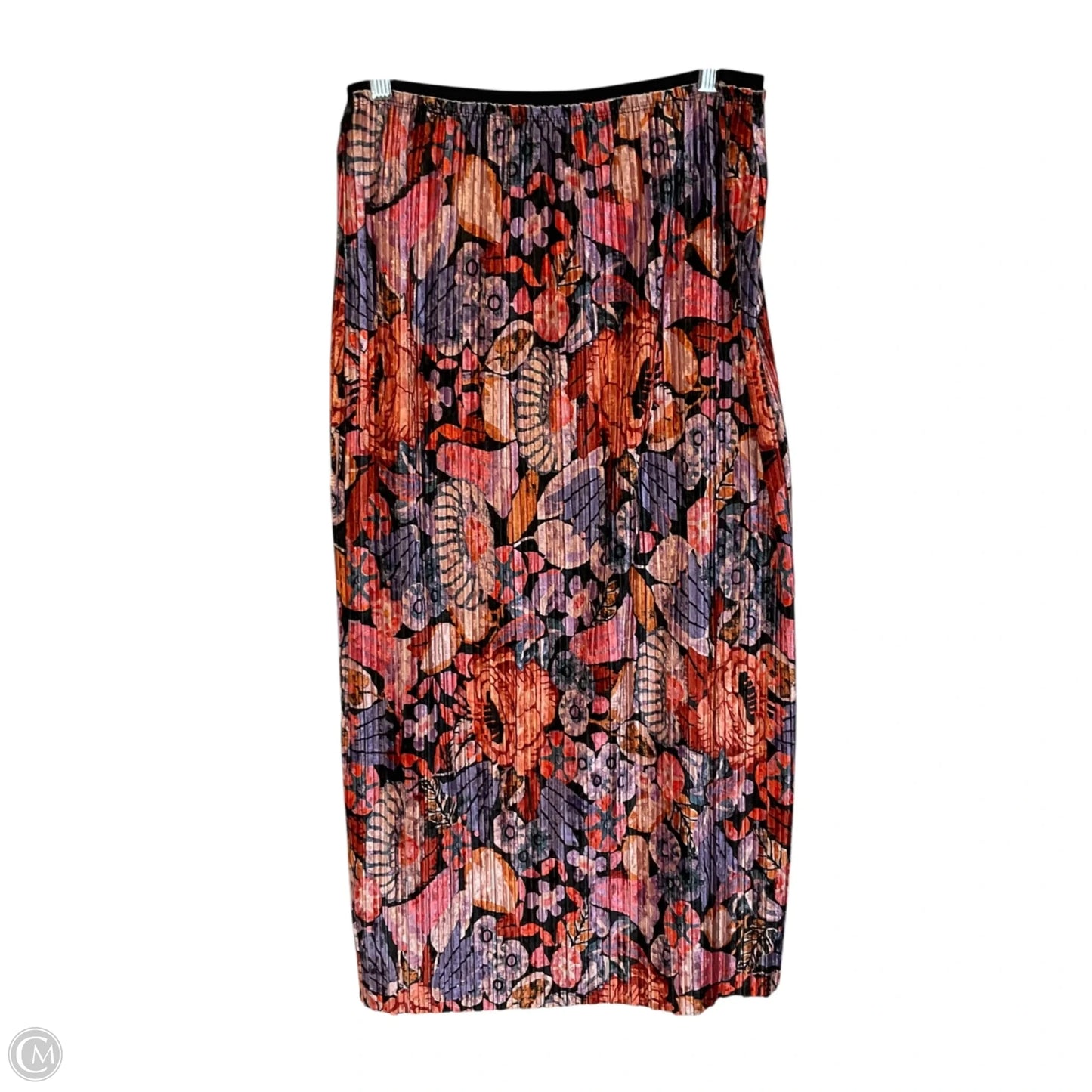Skirt Midi By Maeve In Multi-colored, Size: M