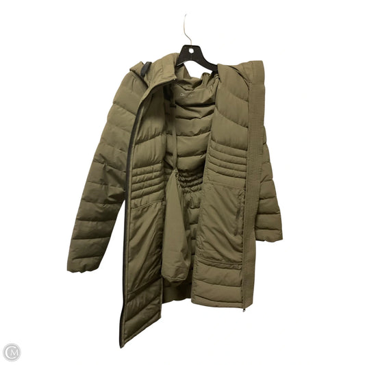 Jacket Puffer & Quilted By Dkny In Green, Size: M