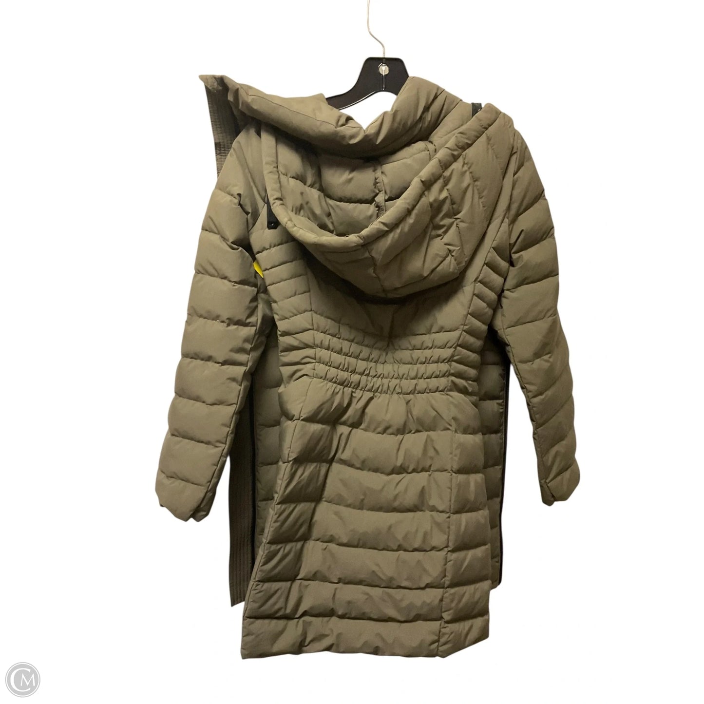 Jacket Puffer & Quilted By Dkny In Green, Size: M