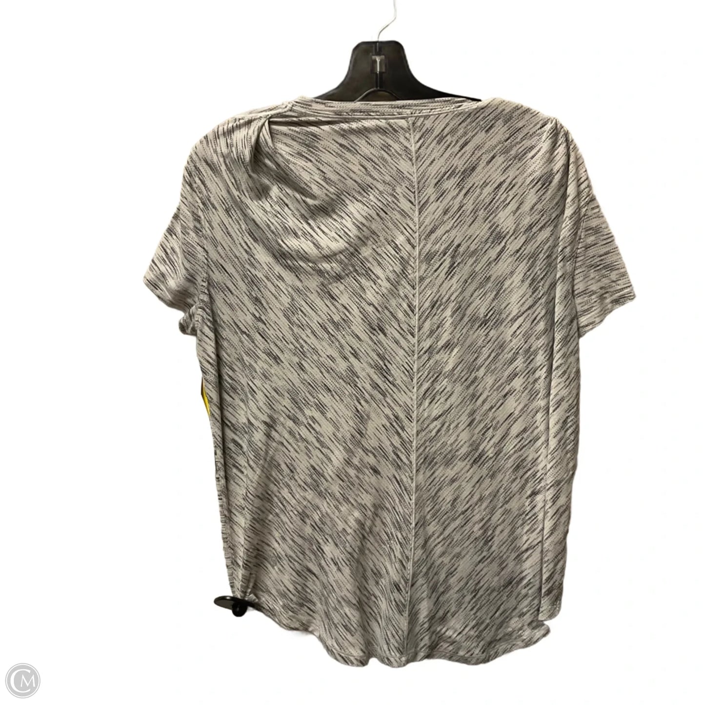 Athletic Top Short Sleeve By Lululemon In Grey