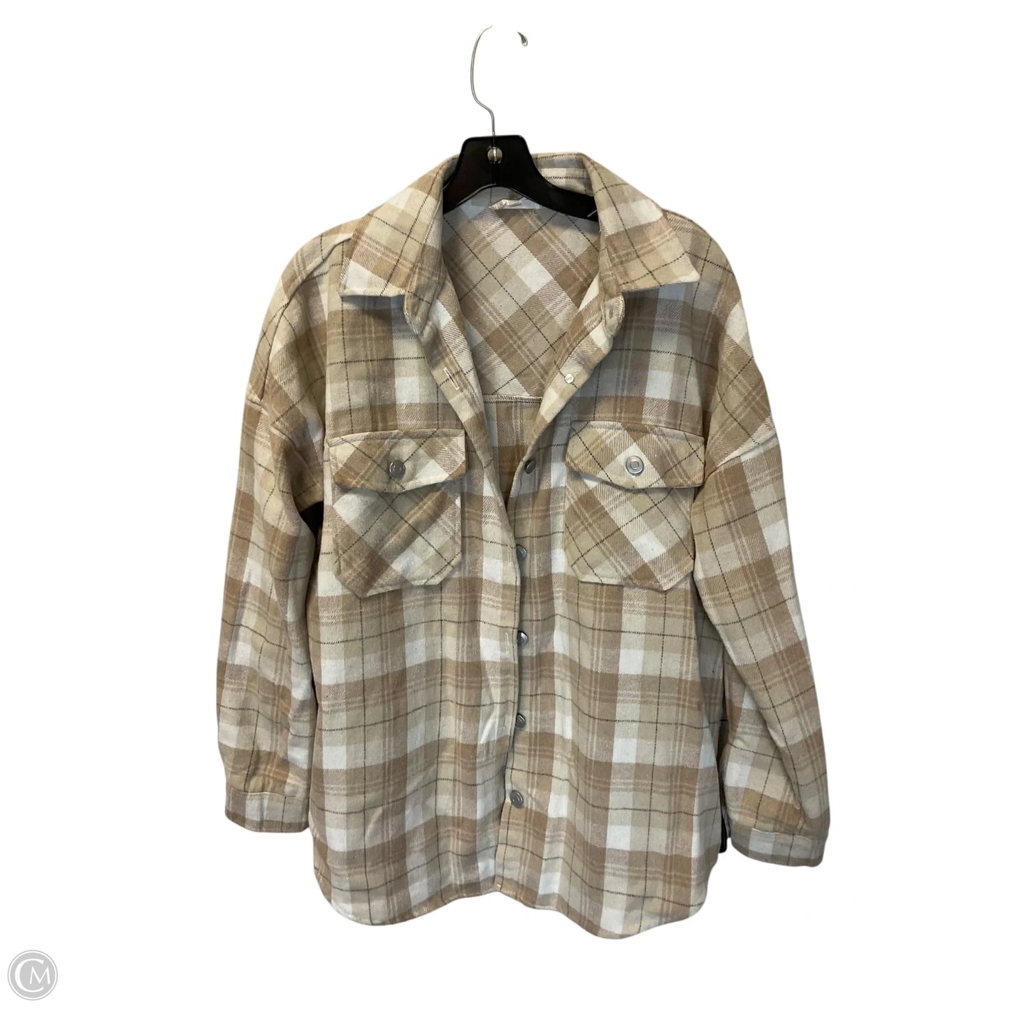 Jacket Other By Altard State In Plaid Pattern, Size: M