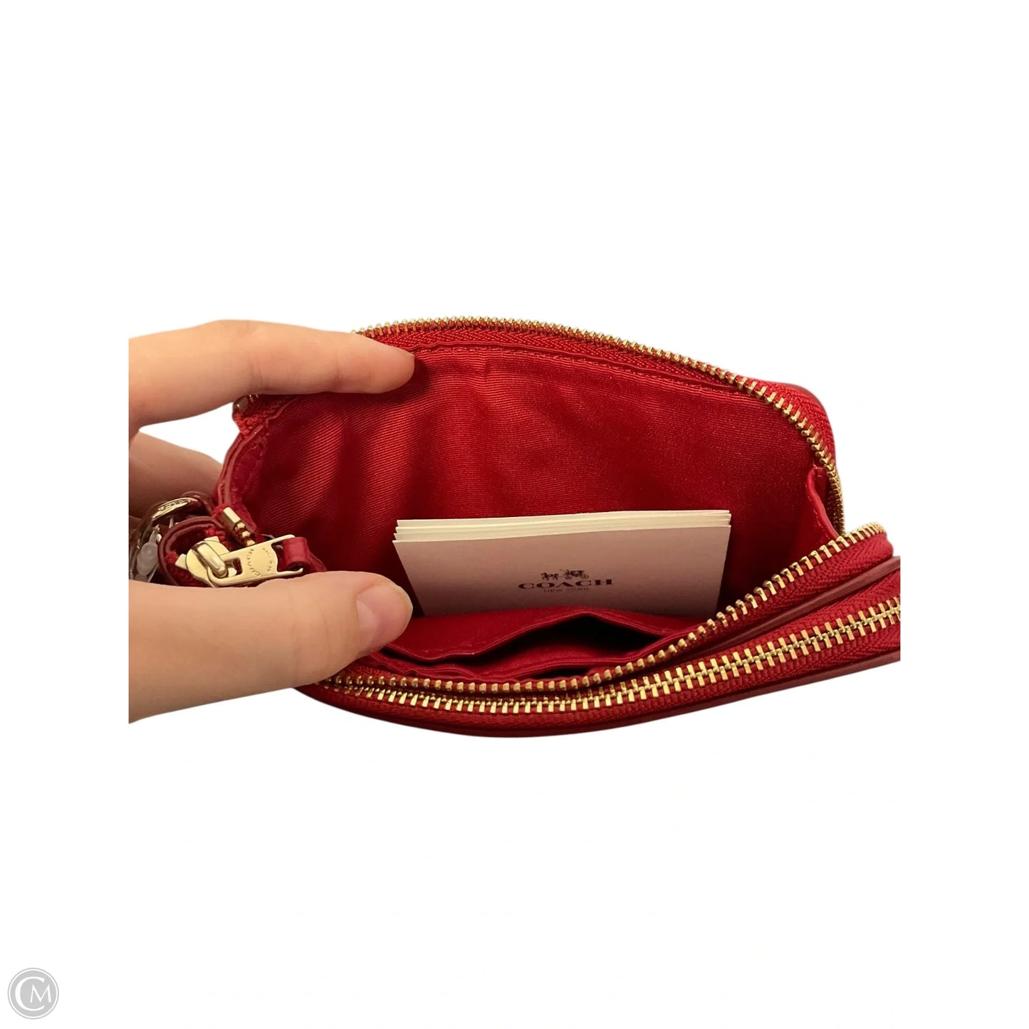 Wallet Designer By Coach, Size: Small