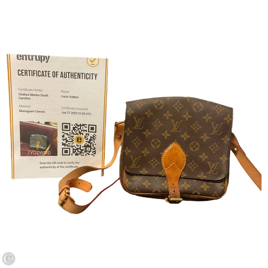 Crossbody Luxury Designer By Louis Vuitton, Size: Small
