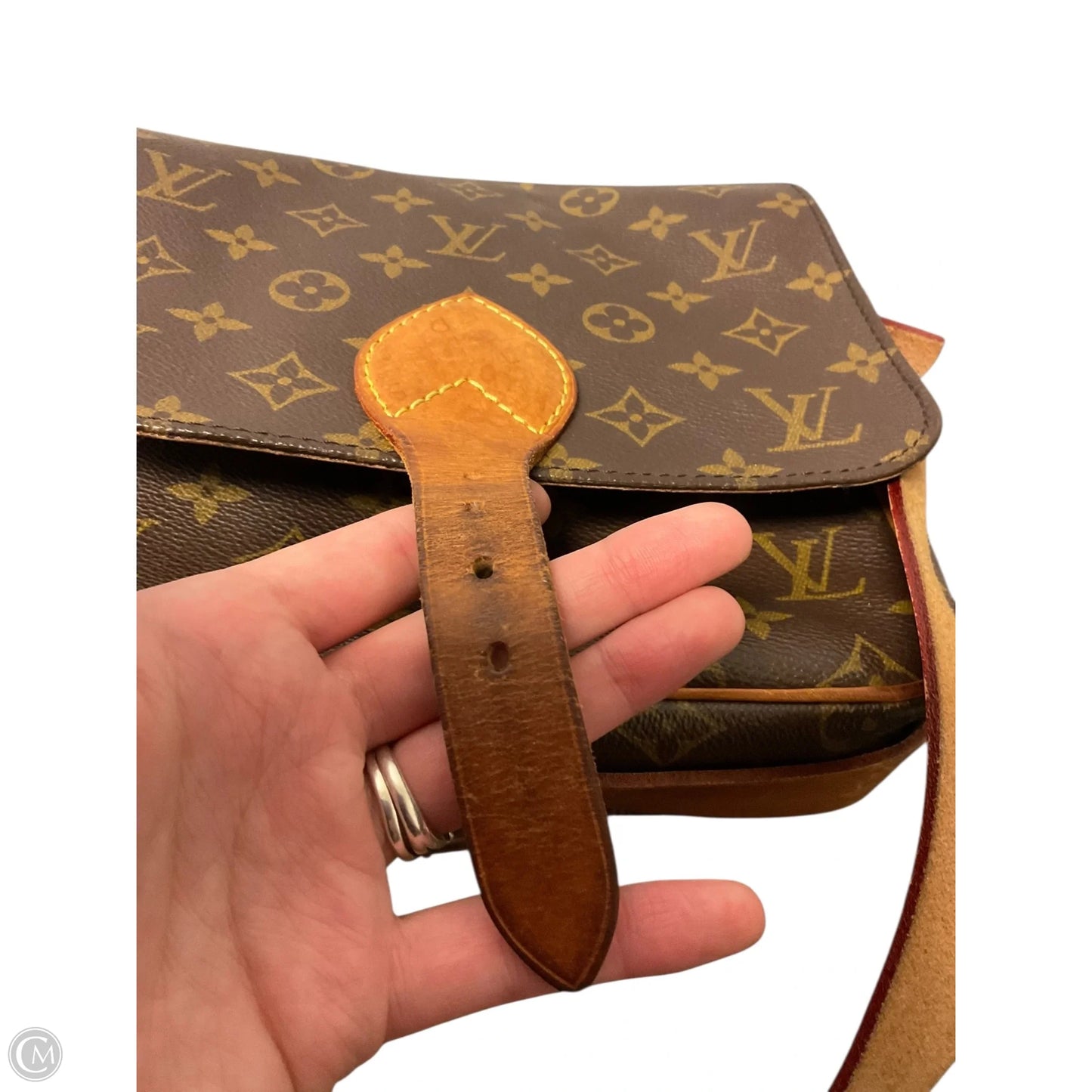 Crossbody Luxury Designer By Louis Vuitton, Size: Small