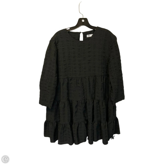 Dress Casual Short By Zara In Black, Size: Xl