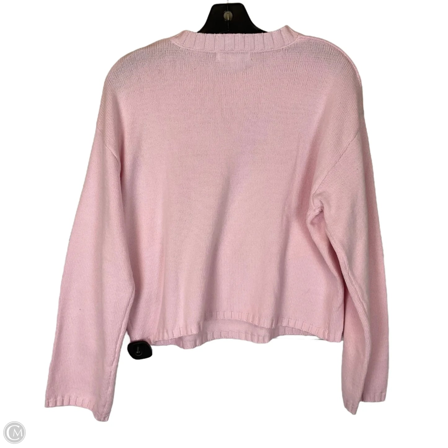 Sweater By Francesca's In Pink, Size: S