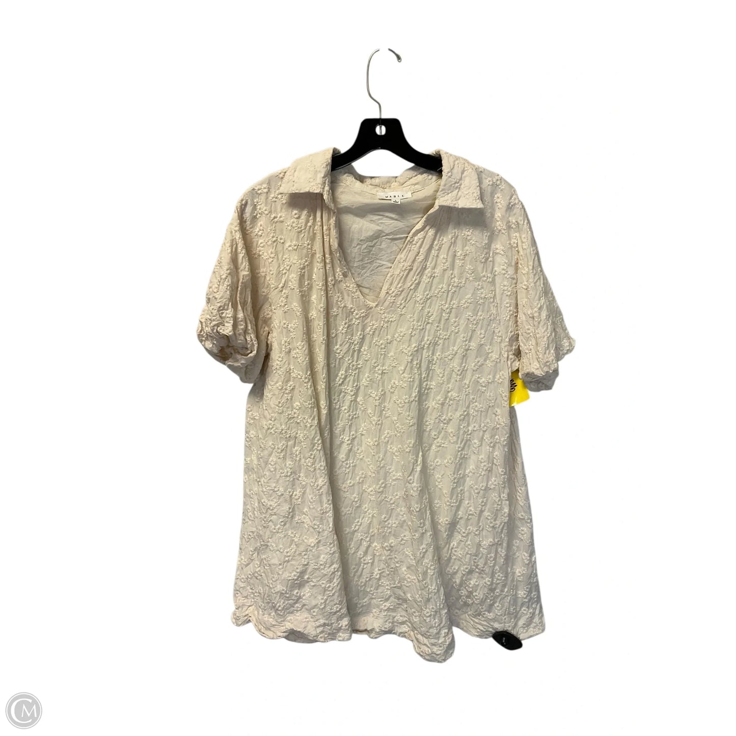 Dress Casual Short By Mable In Cream, Size: L