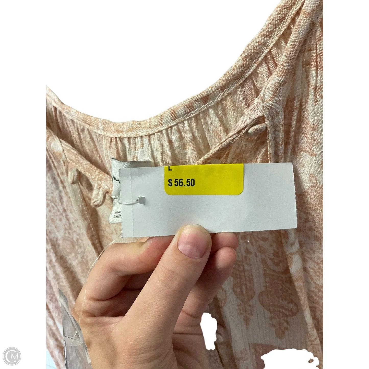 Top Long Sleeve By Wonderly In Pink, Size: L