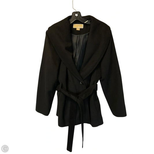 Coat Peacoat By Michael By Michael Kors In Black, Size: L