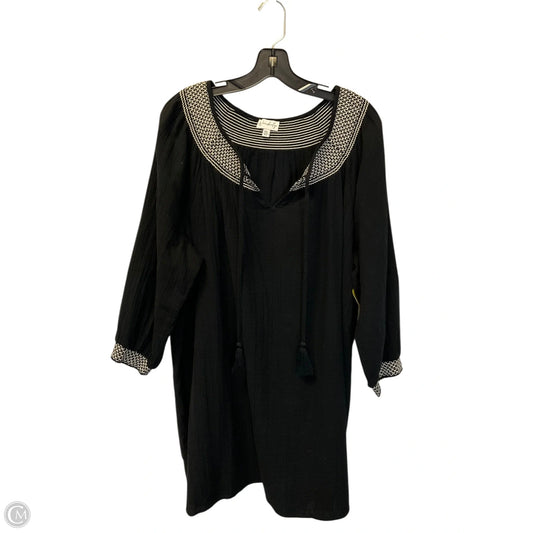 Dress Casual Midi By Wonderly In Black, Size: Xl