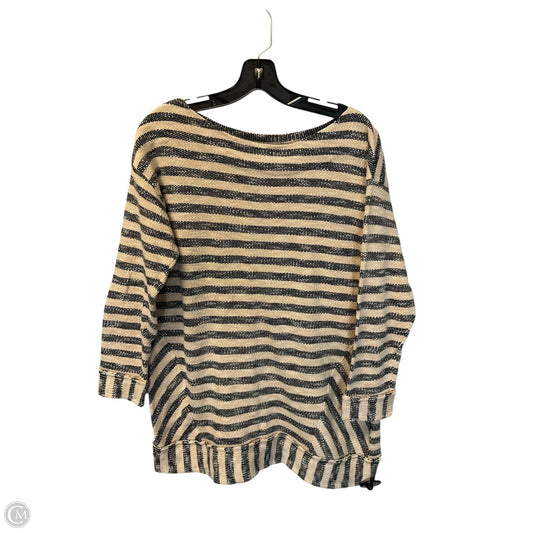 Top Long Sleeve By Soft Surroundings In Striped Pattern, Size: M