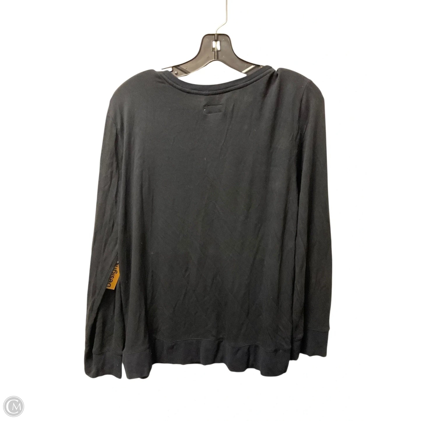 Top Long Sleeve Designer By Kate Spade In Black, Size: L
