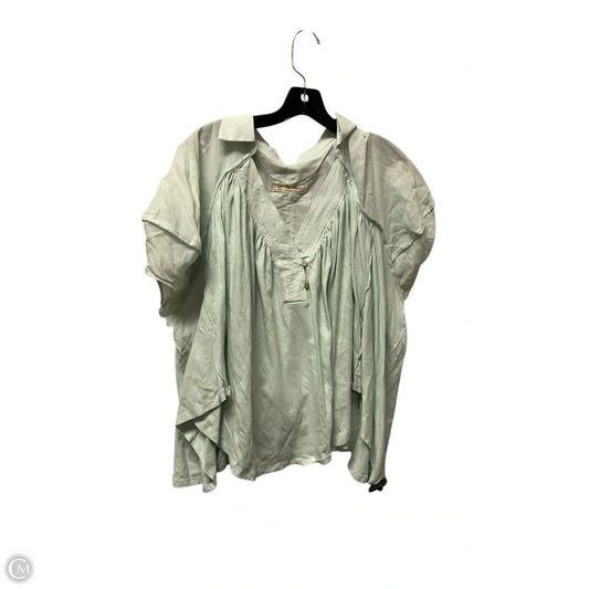 Top Short Sleeve By We The Free In Green, Size: M