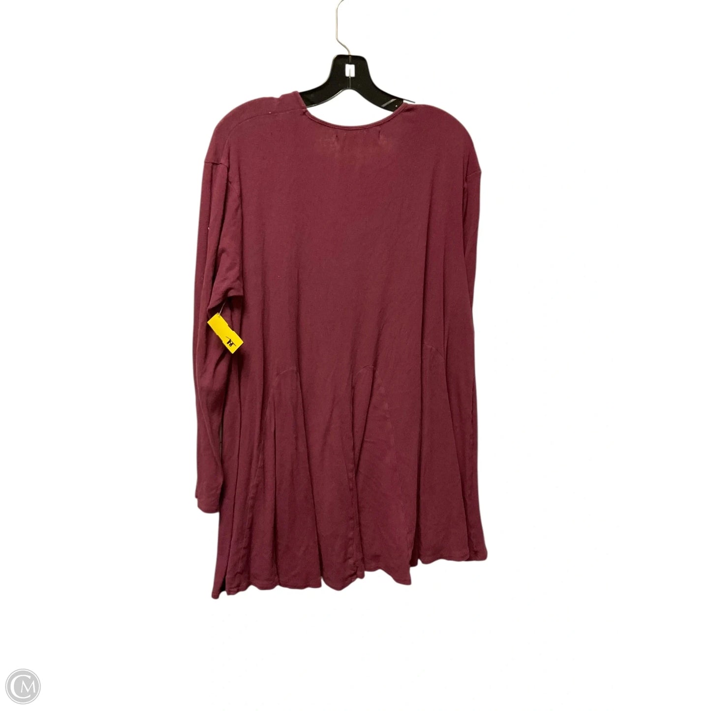 Top Long Sleeve By Free People In Red, Size: M