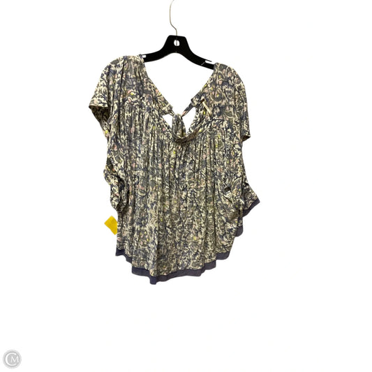 Top Short Sleeve Basic By Free People In Multi-colored, Size: L