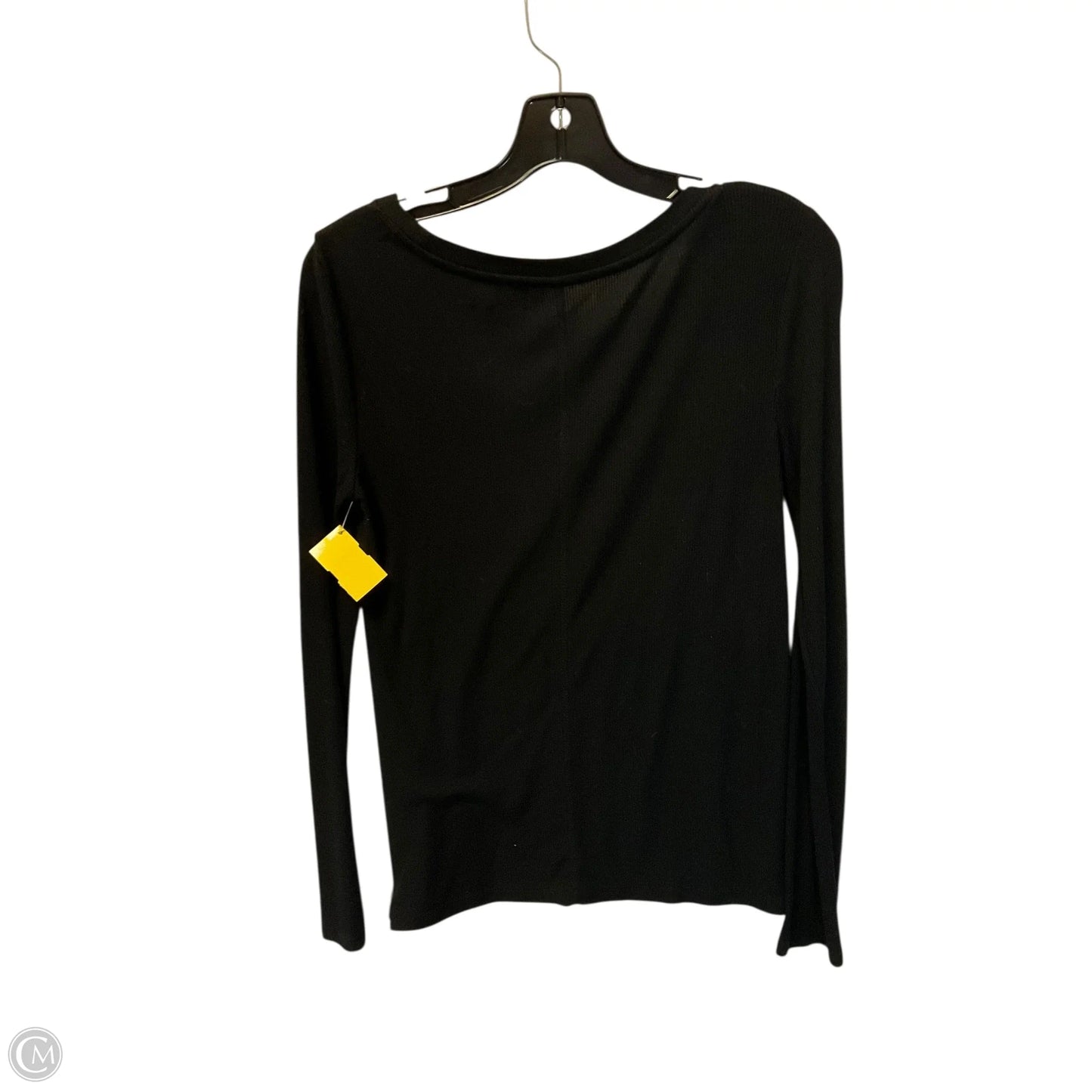 Top Long Sleeve By Loft In Black, Size: S
