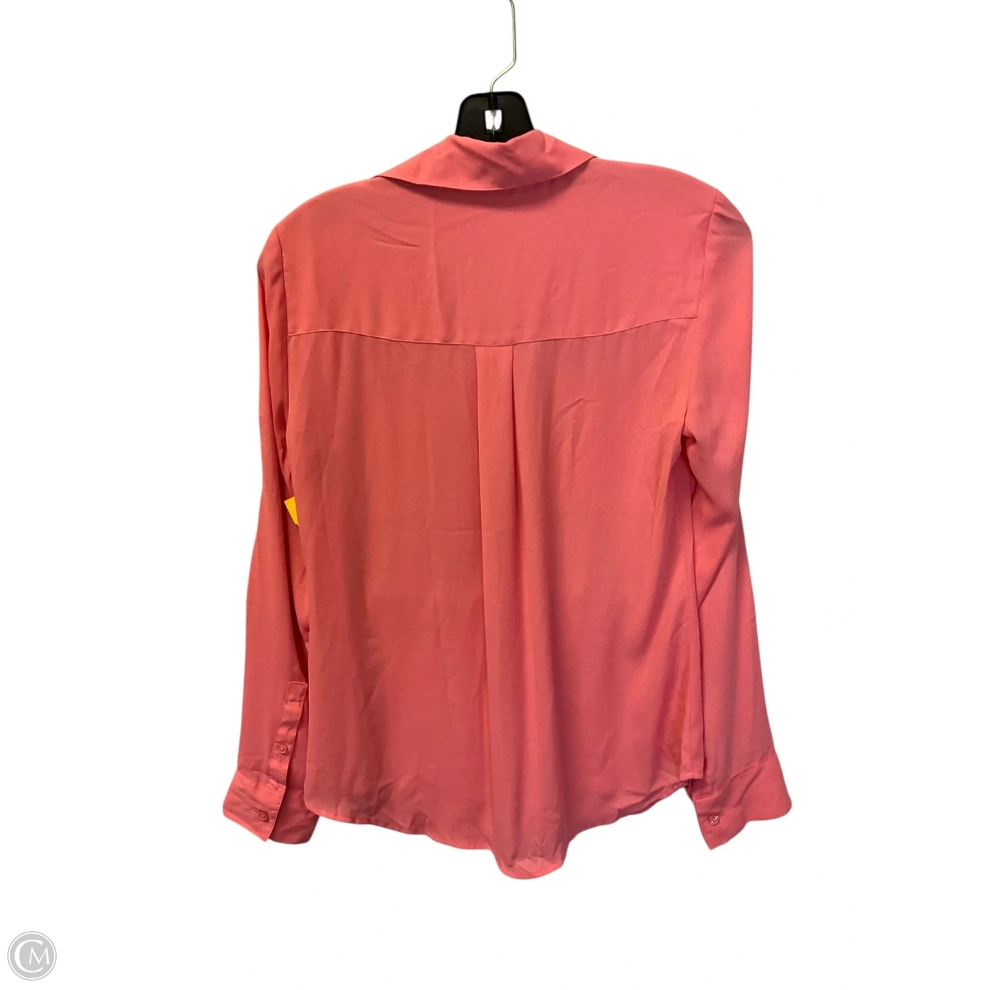 Top Long Sleeve By Express In Pink, Size: Xs