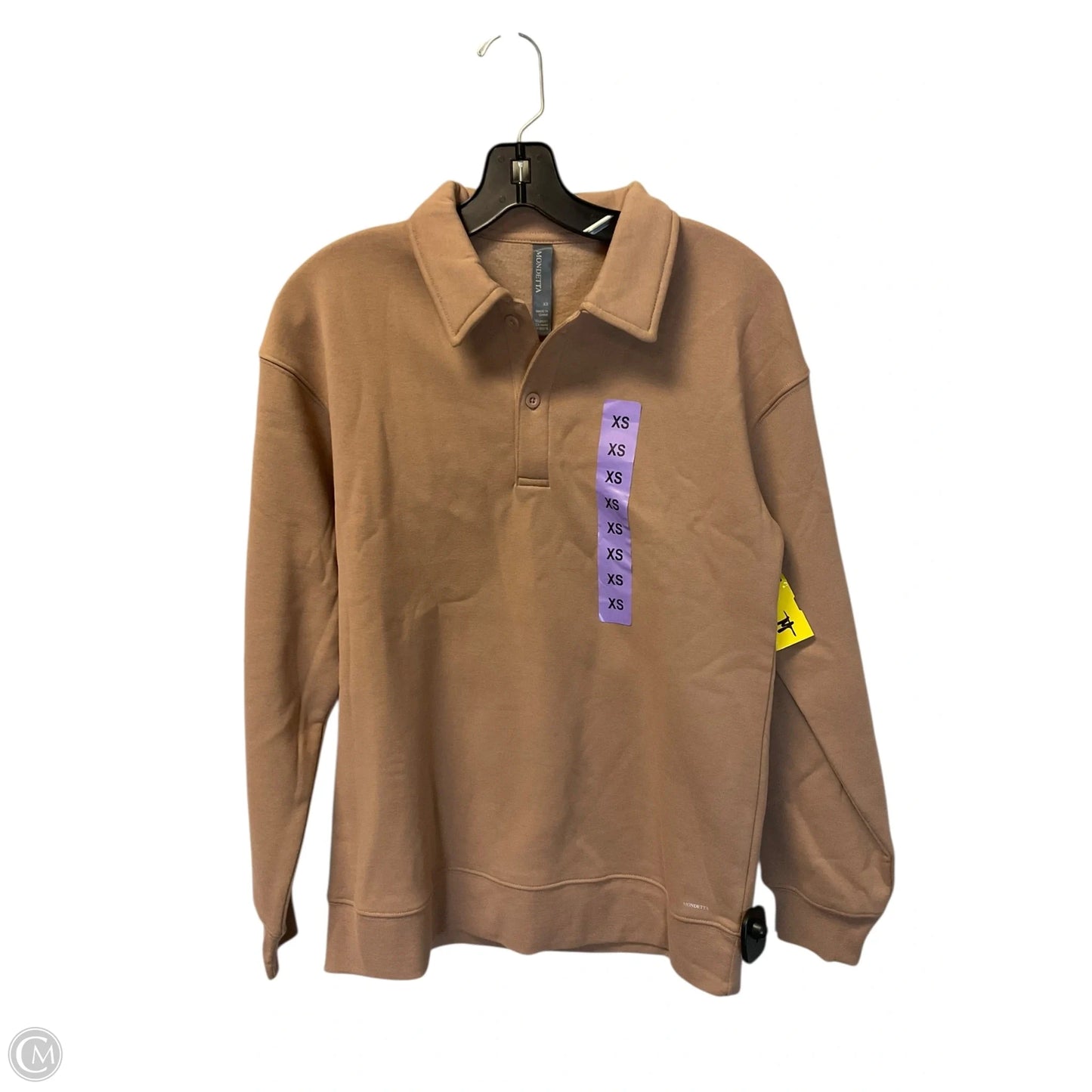 Sweatshirt Crewneck By Mondetta In Brown, Size: Xs