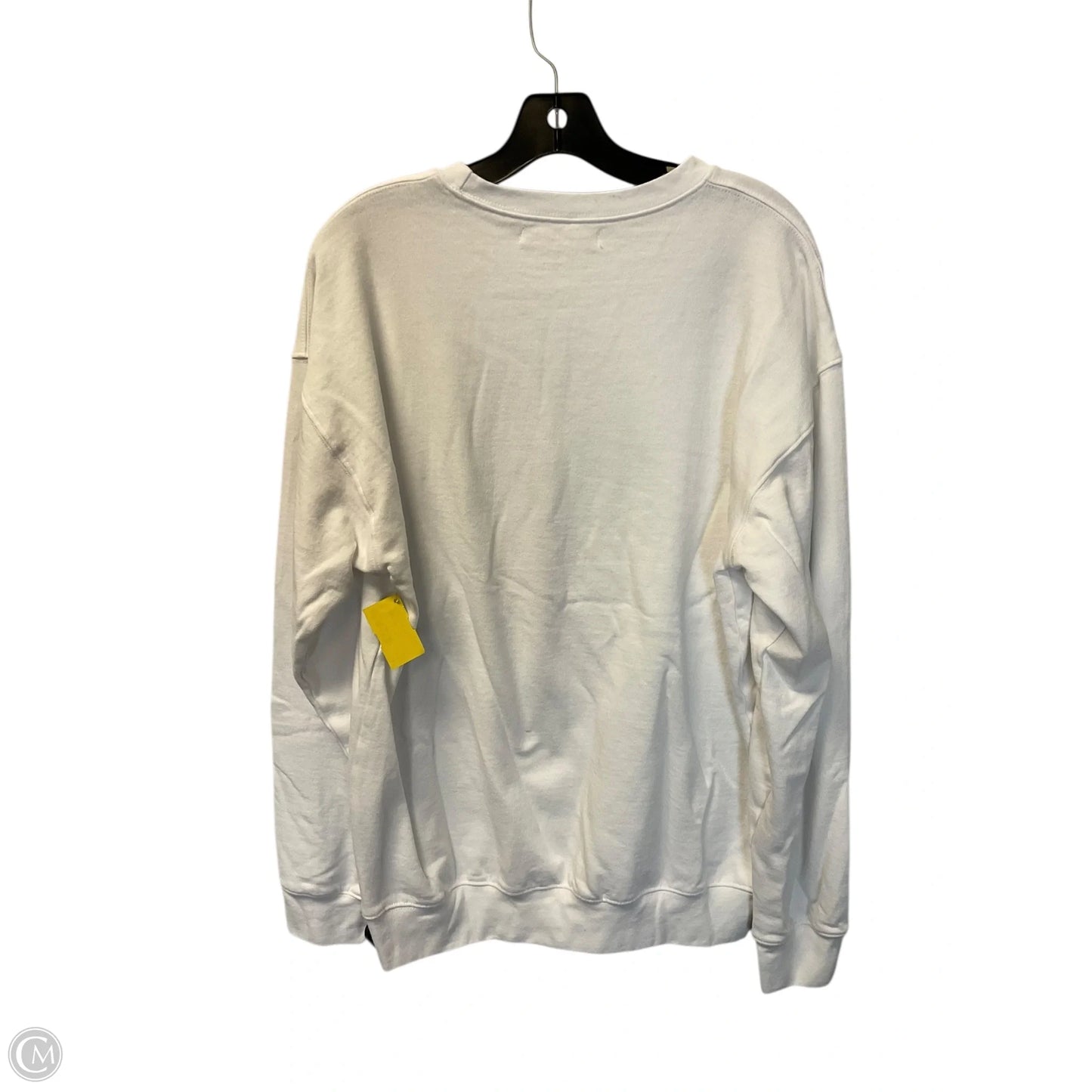 Sweatshirt Crewneck By Simply Southern In White, Size: M