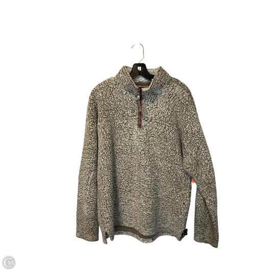 Jacket Fleece By True Grit In Brown, Size: Xs