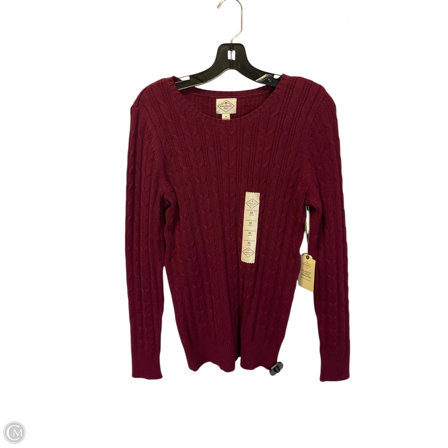 Sweater By St Johns Bay In Red, Size: M