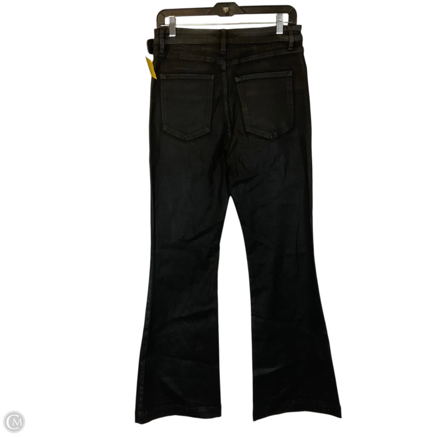 Jeans Flared By Chelsea And Theodore In Black Denim, Size: 12