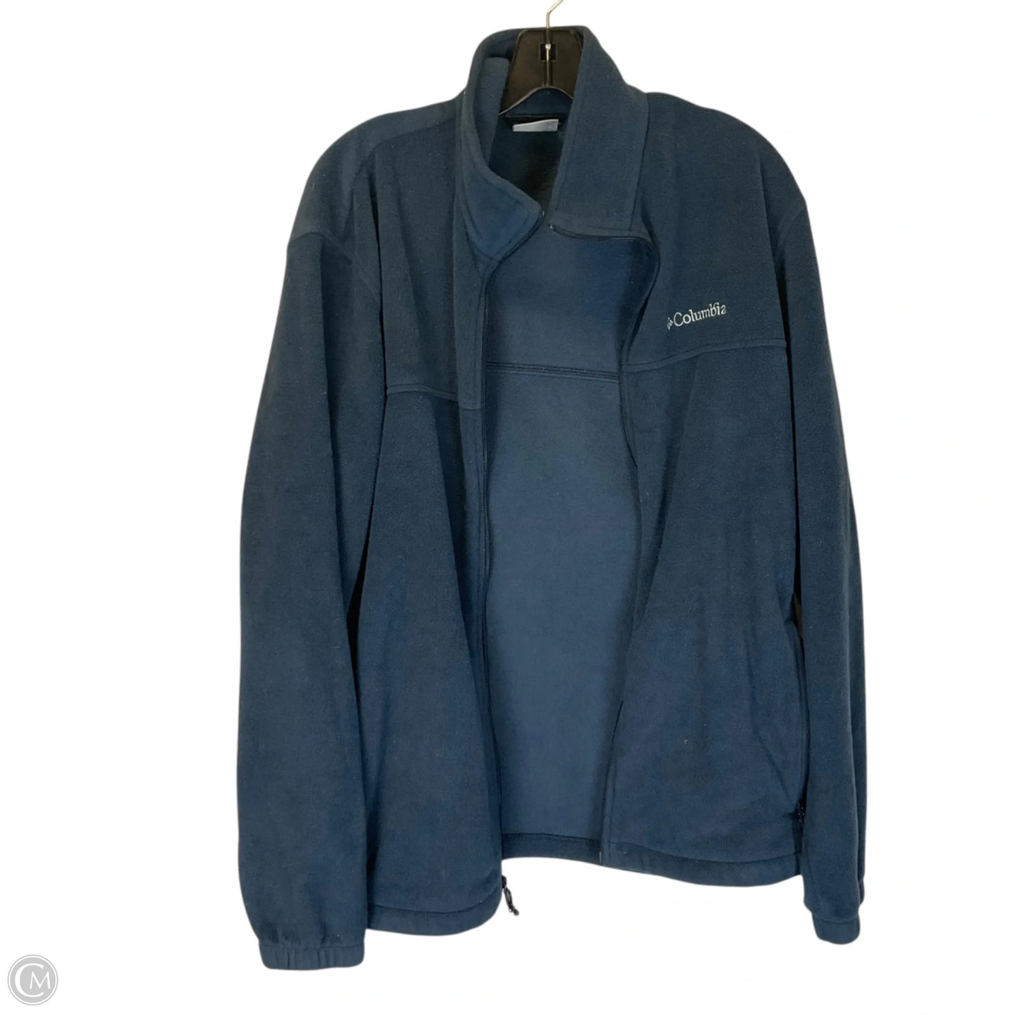 Jacket Fleece By Columbia In Blue, Size: L