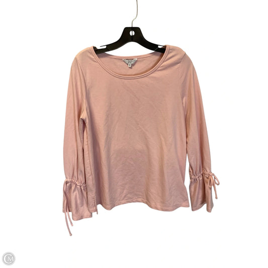 Top Long Sleeve By Crown And Ivy In Pink, Size: Xs