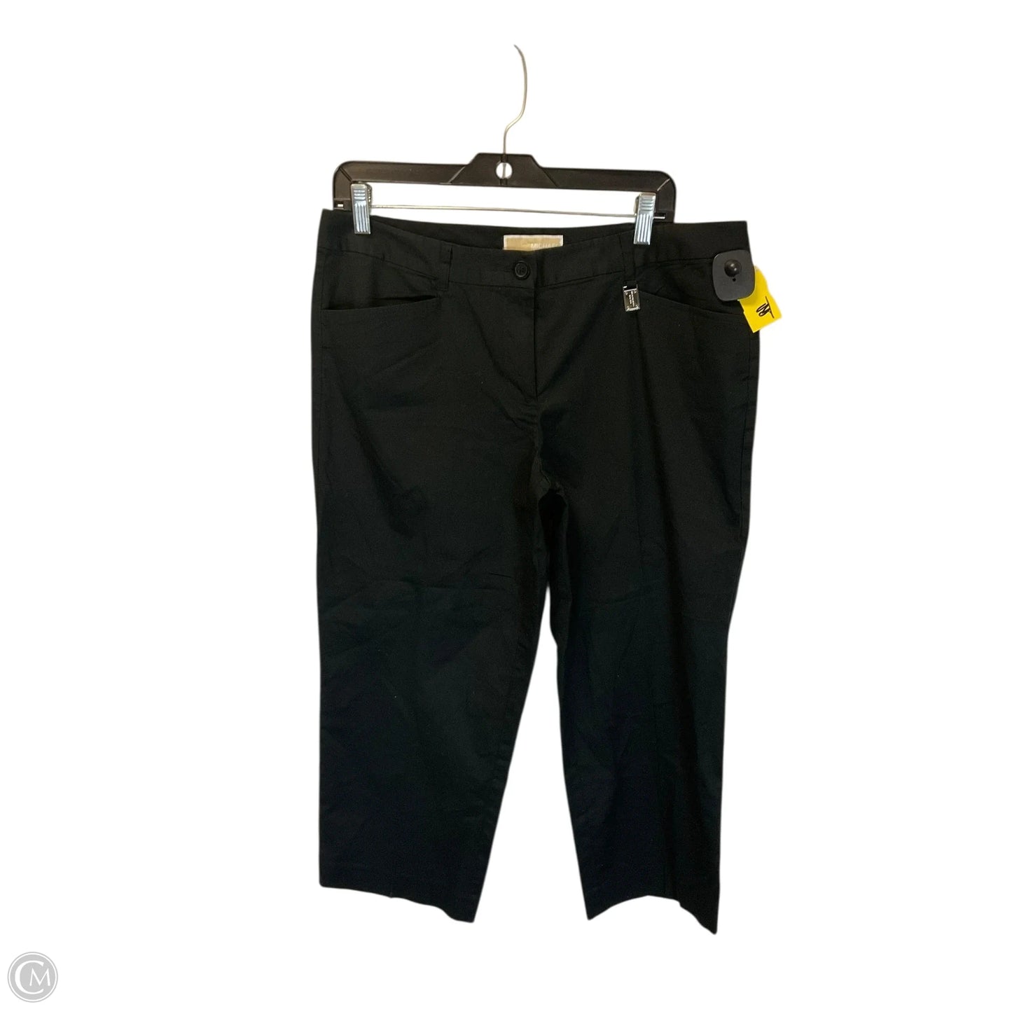 Capris By Michael By Michael Kors In Black, Size: L