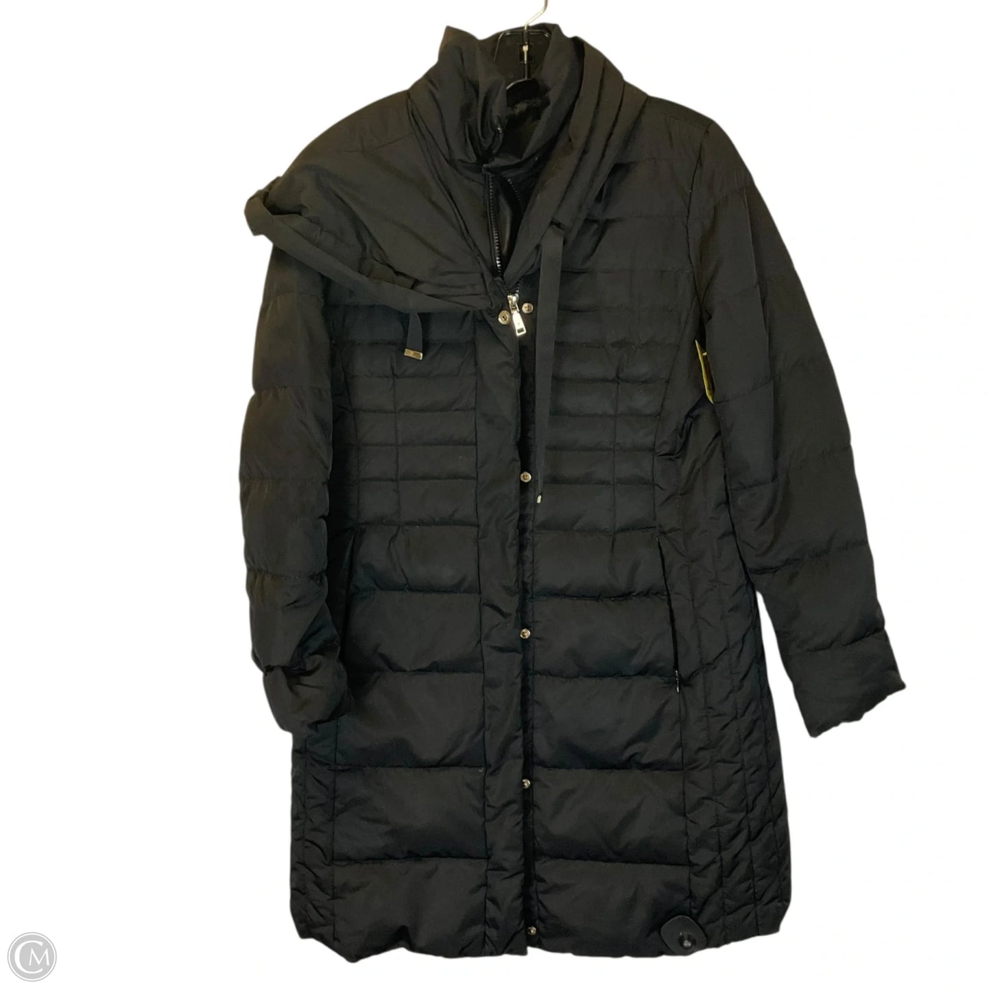 Coat Puffer & Quilted By Tahari In Black, Size: M