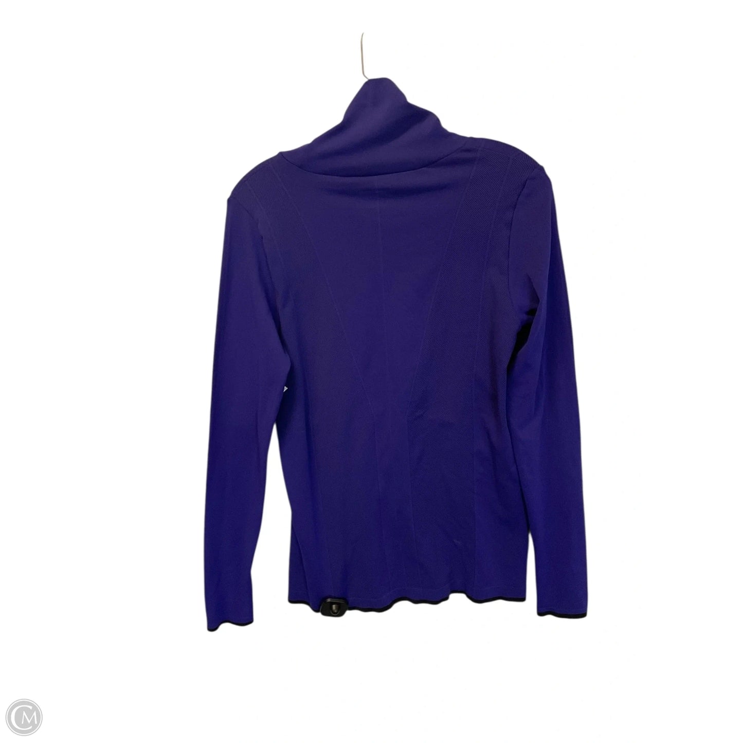 Top Long Sleeve By Athleta In Purple, Size: L