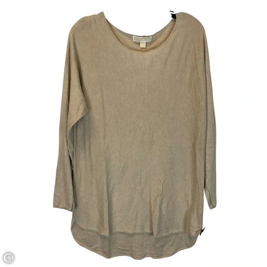 Top Long Sleeve By Michael By Michael Kors In Brown, Size: L