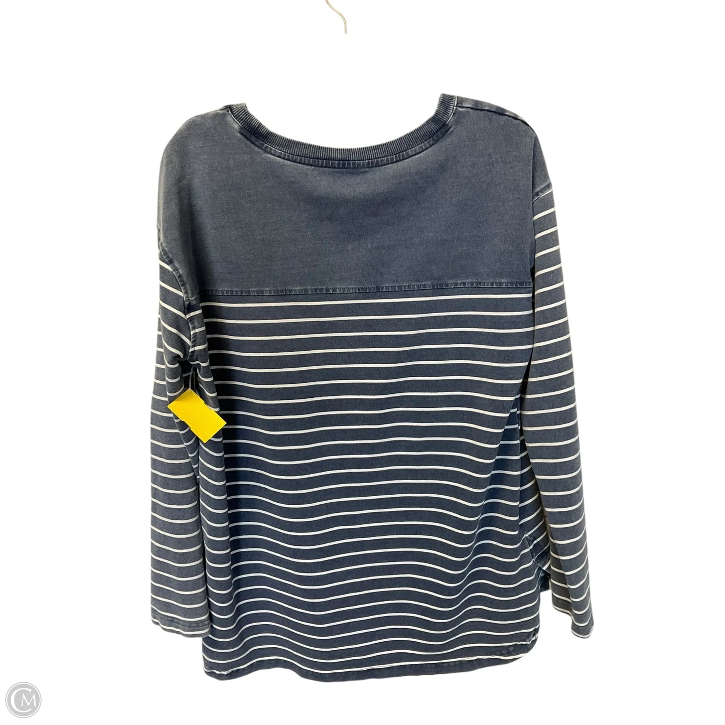 Top Long Sleeve By Jane And Delancey In Striped Pattern, Size: M