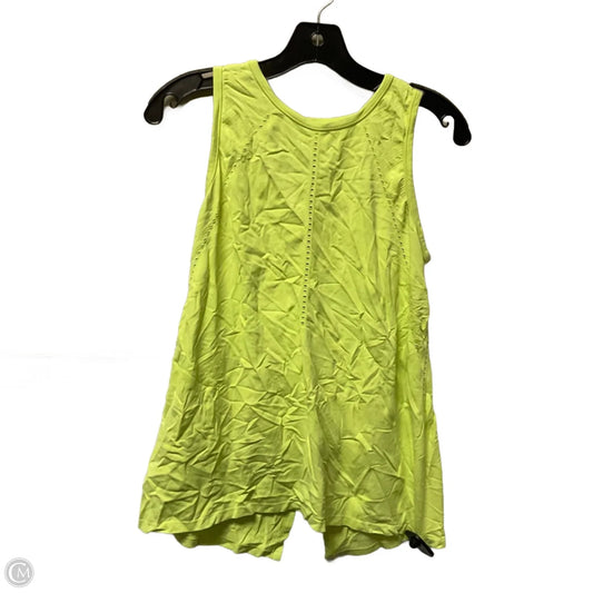Athletic Tank Top By Athleta In Yellow, Size: S