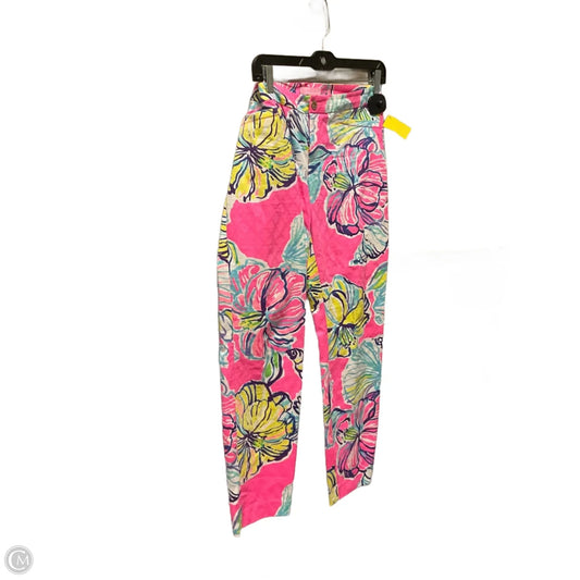Pants Designer By Lilly Pulitzer In Multi-colored, Size: 8