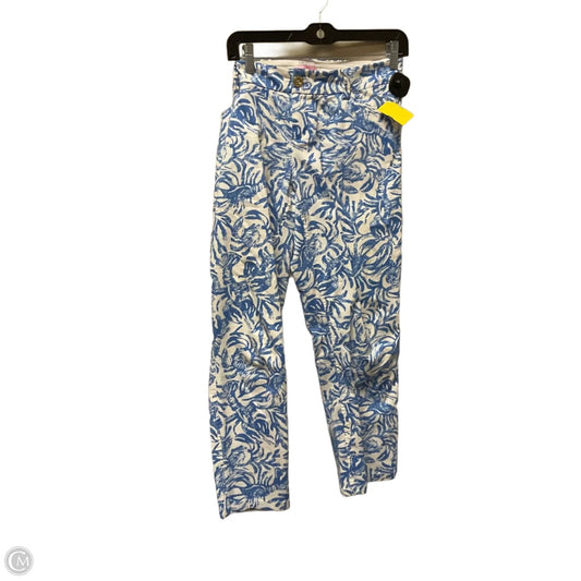 Pants Designer By Lilly Pulitzer In Blue, Size: 8