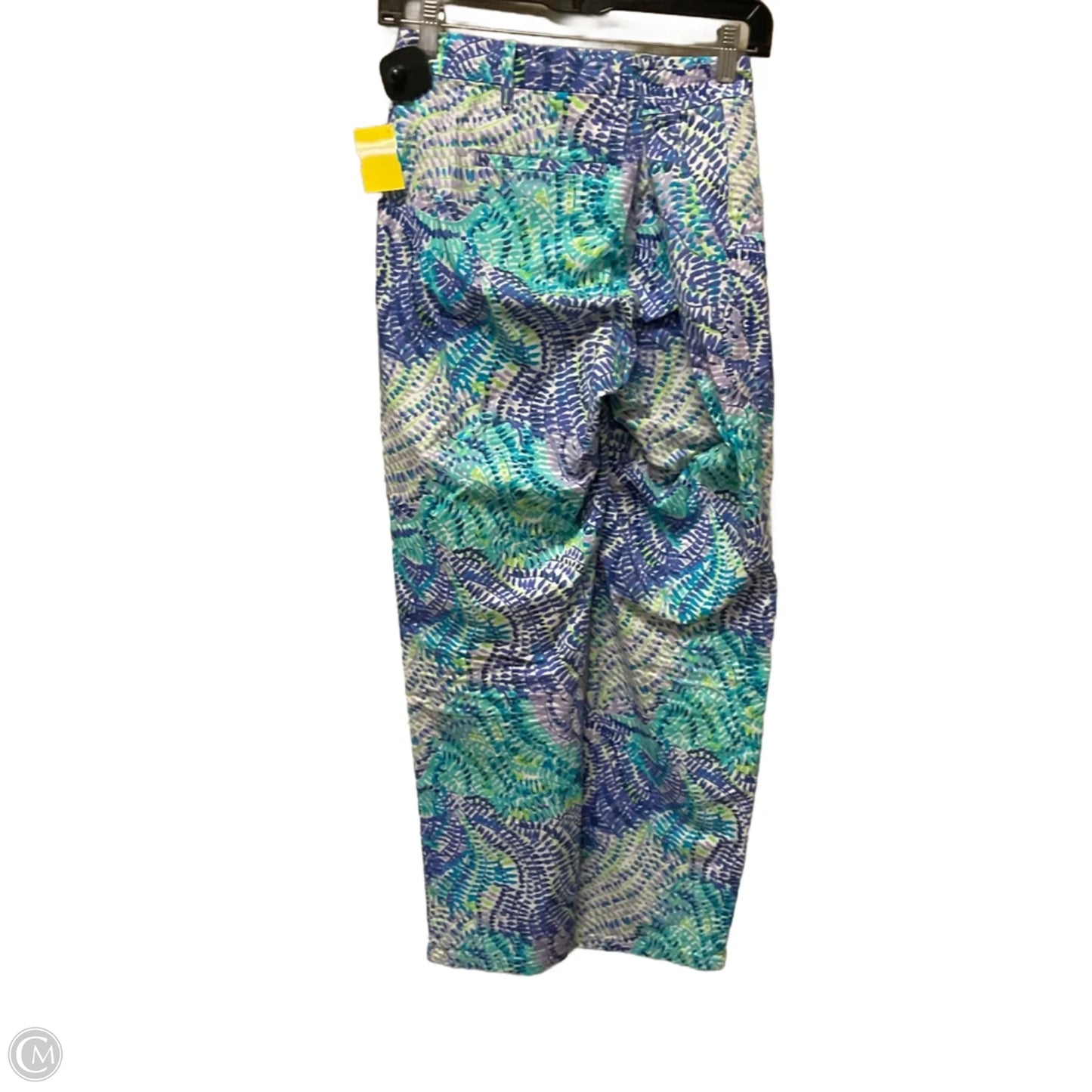 Pants Designer By Lilly Pulitzer In Blue & Purple, Size: 8